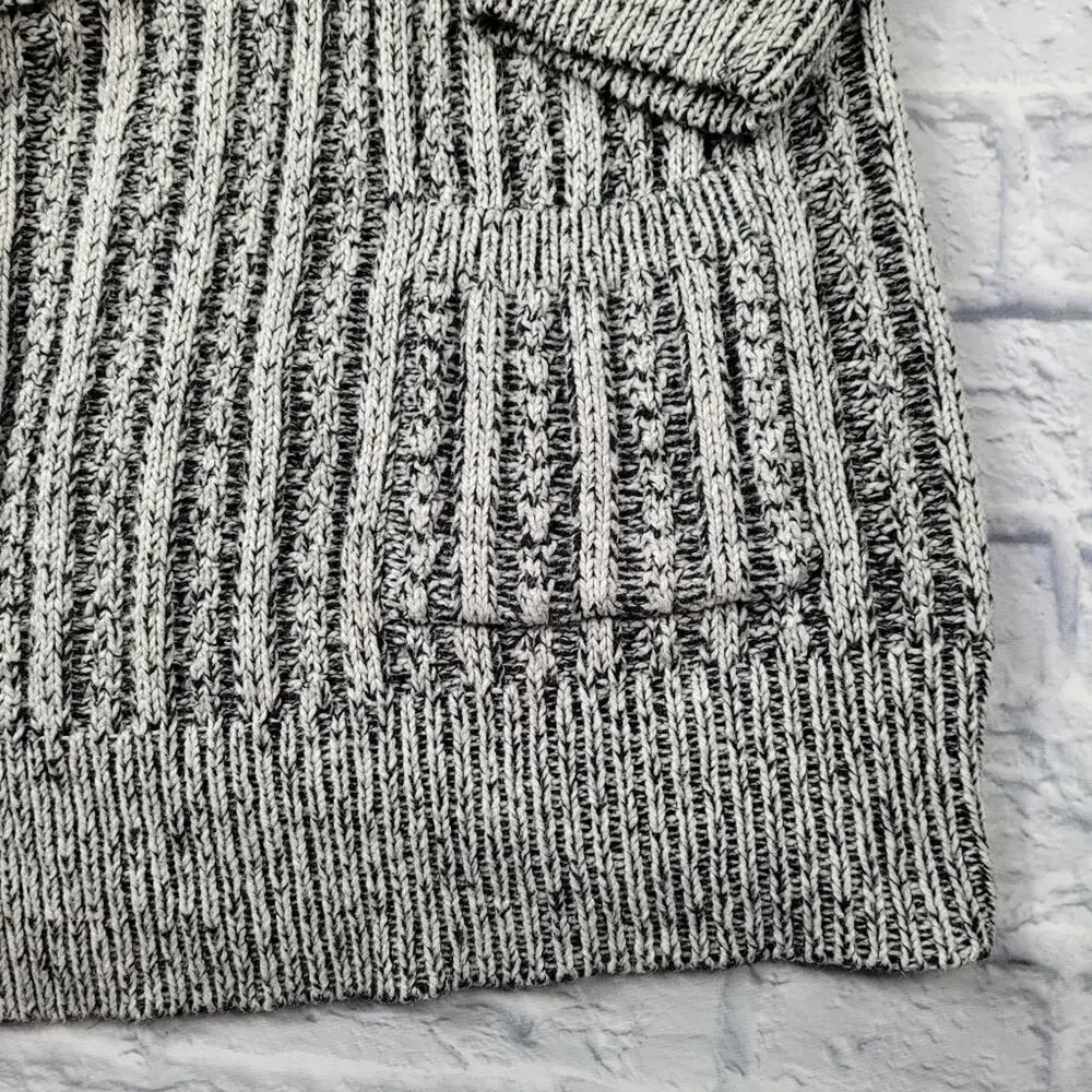 Thakoon for Design Nation Long Marled Open Front Cardigan size Medium